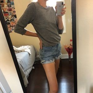 J.Crew grey sweater